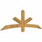 Ekena Millwork Alberta Rough Sawn Timber Gable Bracket, Western Red Cedar, 72"W x 24"H x 2"D x 4"F, 8/12 Pitch GBW072X24X0204ALB00RWR - alternate 5